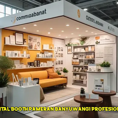 rental booth pameran banyuwangi profesional